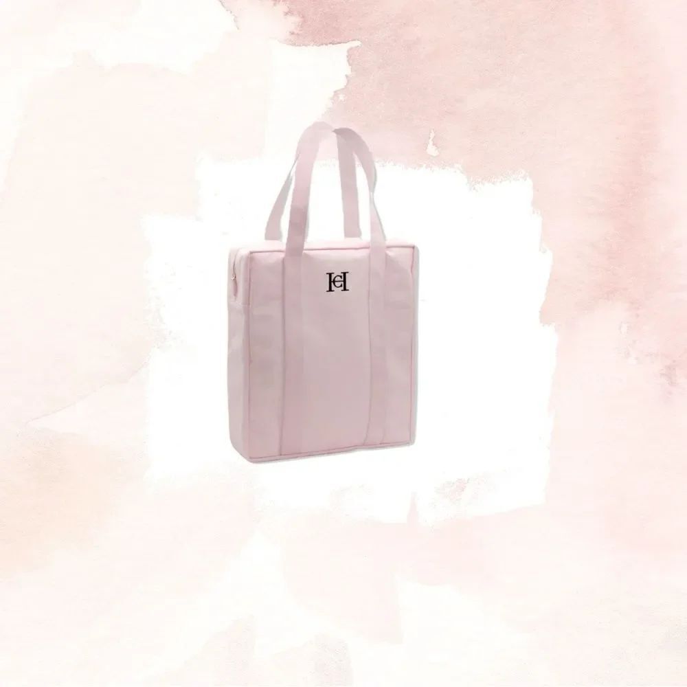 Carolina Herrera Pink Tote Bag